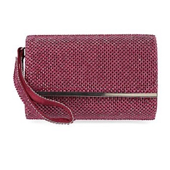 INC INTERNATIONAL CONCEPTS Soft Ajae Ruched Shoulder Bag purse, wallet, fuchsia - Picture 2 of 6